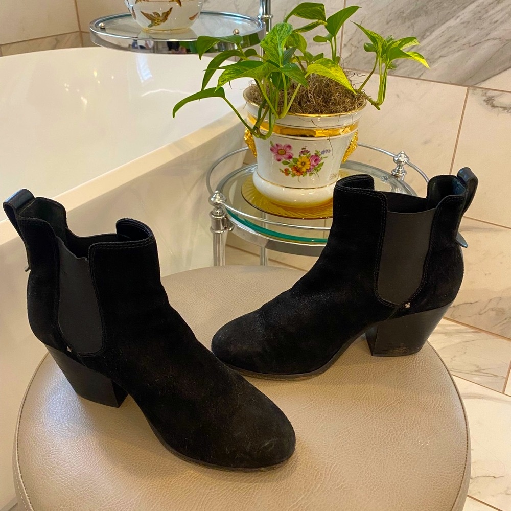rag & bone suede Chelsea boots size 39